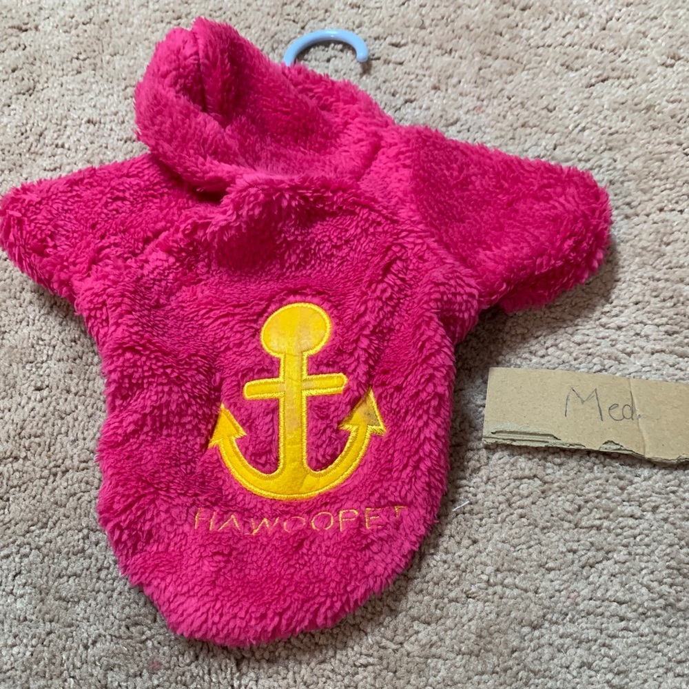 Medium Pink and Yellow Anchor Pet Tea